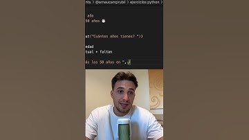 🎂 ¿En qué año cumplirás 50 años? #Python
