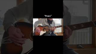 Breaking out the ‘65 Stella parlor guitar to quickly capture a number I’m calling “Peace”