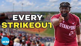 Every NiJaree Canady strikeout in the Women's College World Series (2023-24)