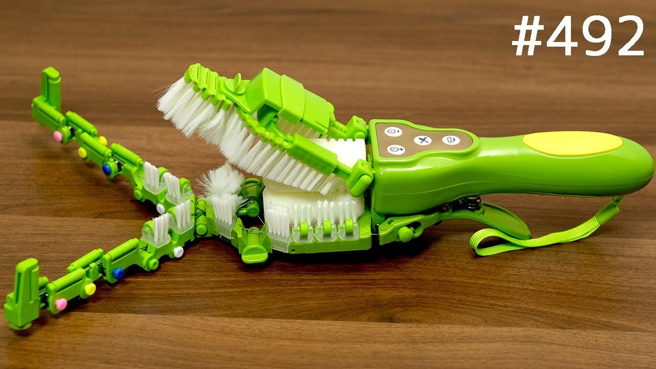 握ると皿を洗えちゃうマシン / Handheld Automatic Dishwasher. Fun Kitchen Gadgets
