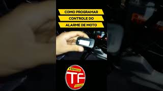 How to program a motorcycle alarm control