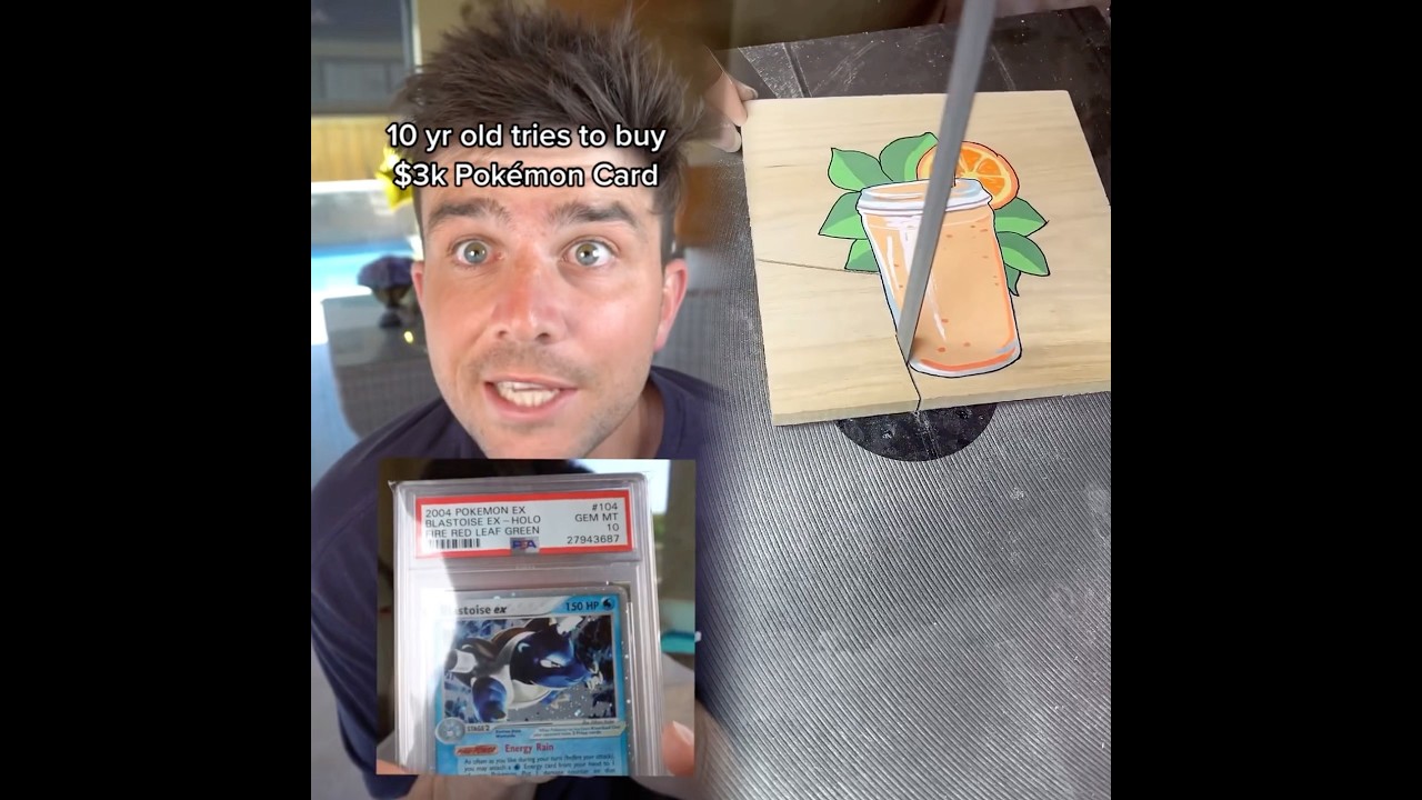 Jacob buys a Pokemon card and almost gets ripped off…
