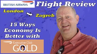 Flight Review - Heathrow to Zagreb - Economy Experience BOOSTED by Gold OneWorld Status