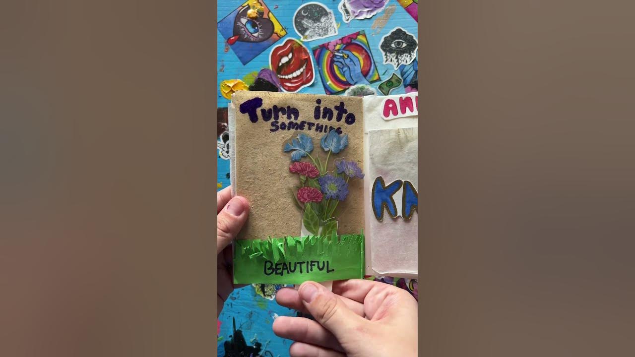 it was all yellow… #lyricbook #crafts