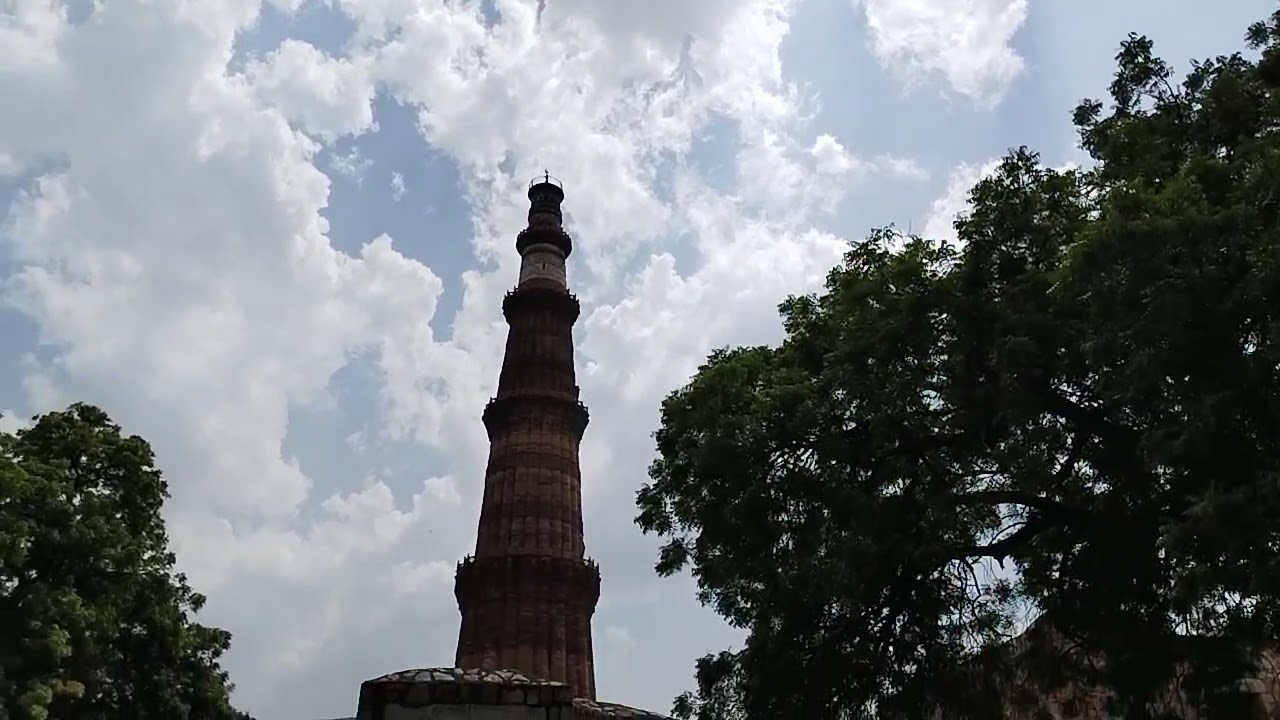 Highest brick and Stone tower in the world, Qutub Minar