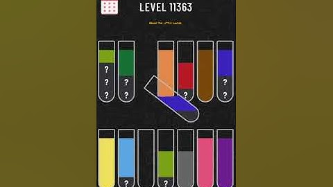 Water sort puzzle level 11363