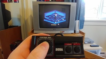 Using a Sega Master System controller on Atari 2600
