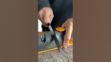 Let’s sharpen a ruler! #fyp #shorts #knife #knives #knifesharpening #kitchen