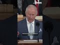 King Charles highlights shared values