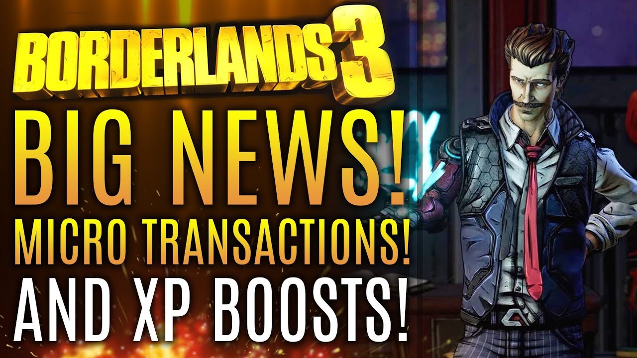 Borderlands 3 - New Updates! XP Boosts Fully Explained! Microtransactions? New Gameplay Info! starfields hallman