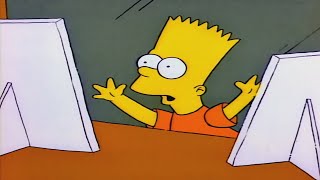 The Simpsons - Bart Gets A Tattoo While Christmas Shopping