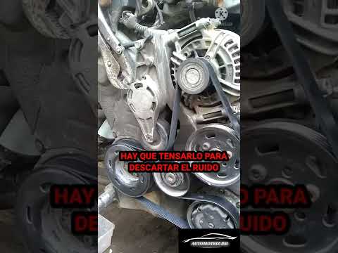 ruidos en polea tensora ruidos en poleas del motor banda de accesorios Audi A4 1.8 turbo Jetta vw GT