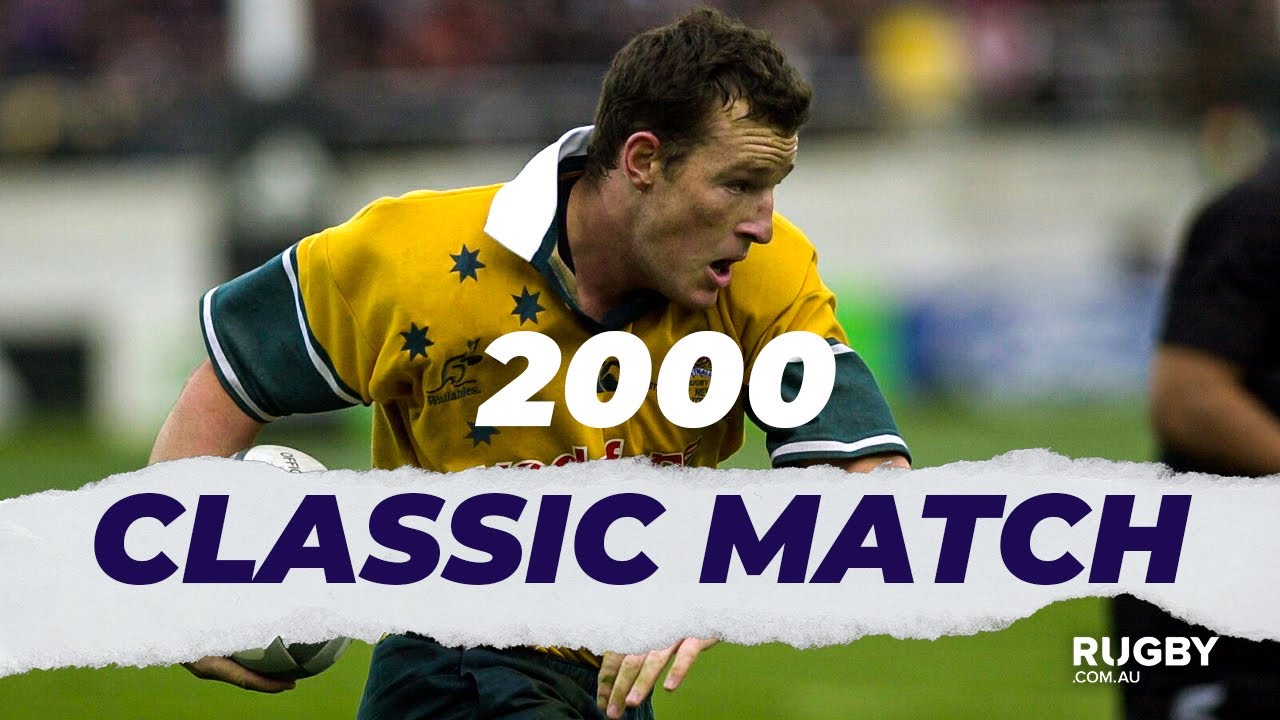 FULL REPLAY 2000 Bledisloe Cup G2 All Blacks vs Wallabies