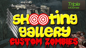 Custom Zombie Map Shooting Gallery By TMG | Part 2 PAP M21 EBR & M93 Sure Shot