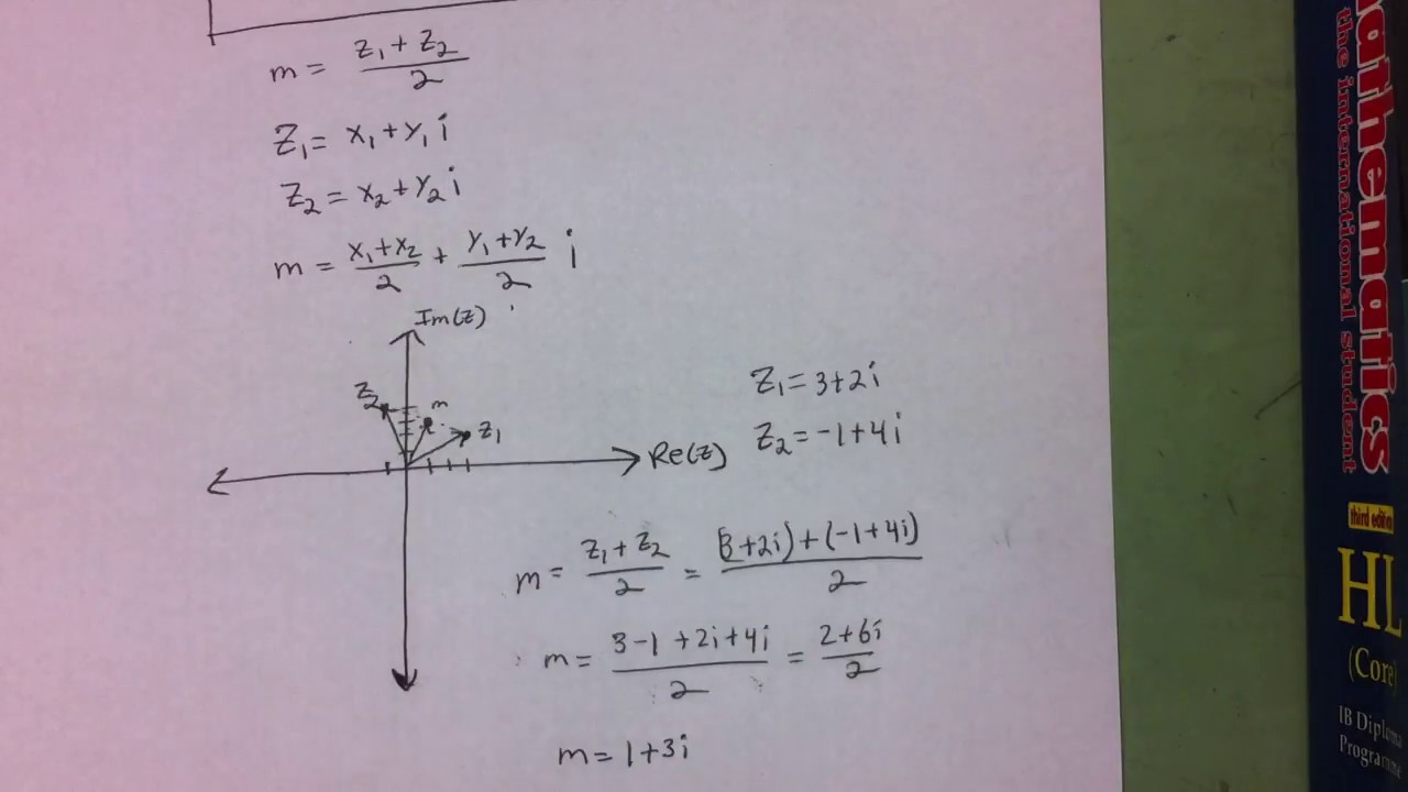 Imaginary Number Midpoint Calculator - IMAGECROT