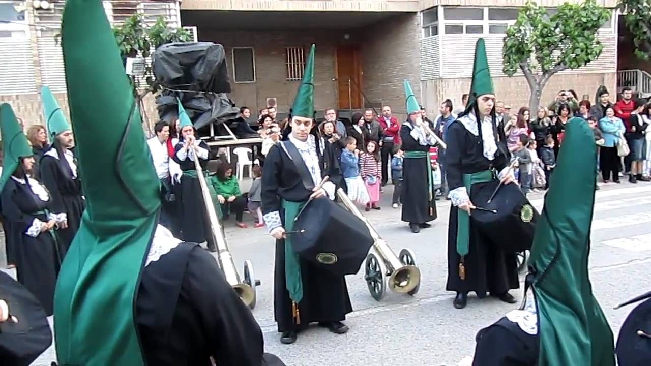 procesión Barrio el Progreso Burla cristo Nazareno. 2011