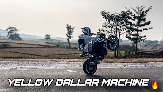 Power of full system Akrapovic 🔥 new hidden place in gumla ❤️ mt15 motovlog ❤️