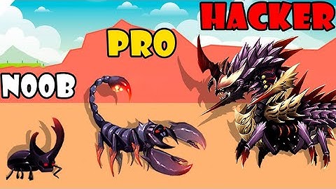 NOOB vs PRO vs HACKER - Insect Evolution Part 561 | Satisfying Games (Android,iOS)
