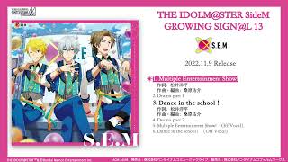 THE IDOLM@STER SideM GROWING SIGN@L 13 S.E.M  試聴動画