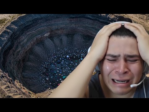 My hole is huge because of the rocks.