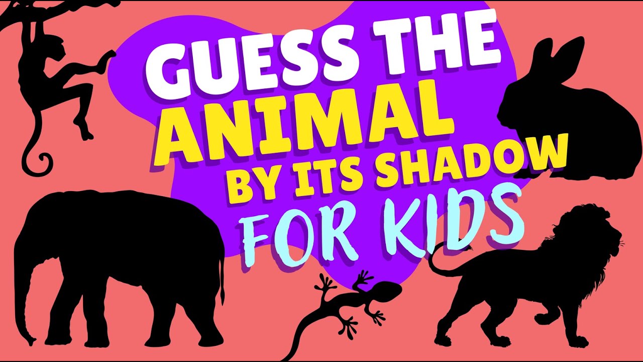 Guess the Animal by Its Shadow! 🐶🐘