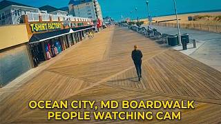 Ocean City, MD Boardwalk Live Cam | T-Shirt Factory View