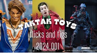 Action Figure news  Flicks and Figs 2024 001 Storm Collectibles Hiya Toys Batman 66 Joker and more!