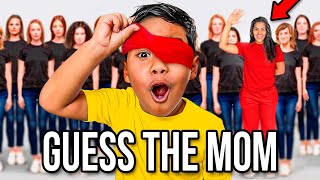 Son Tries To Find His MOM Blindfolded!