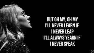Download lagu Adele - TO BE LOVED (Lyrics)