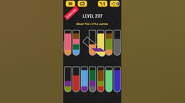 Water sort puzzle level 2117