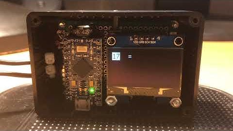Arduino CW-Decoder with OLED-Display