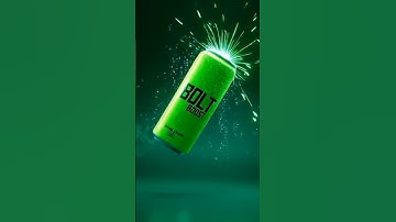 This ENERGY DRINK CGI Looks Too Real⚡|Bolt Glow Reveal🔥#short #cgi #3danimation #energydrink #viral