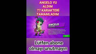 77 Karakteri̇ Tamamladim Angelo Yu Aldim Brawl Stars 