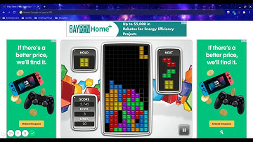Playing Tetris on Tetris.com!