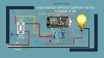 IOT | 3Way Switch Without Current Meter Auto Calibrating | Alexa | NodeMcu | Tutorial #18