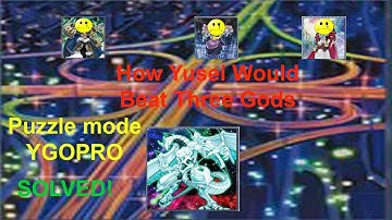 QB005 yusei win this turn ygopro puzzle mode