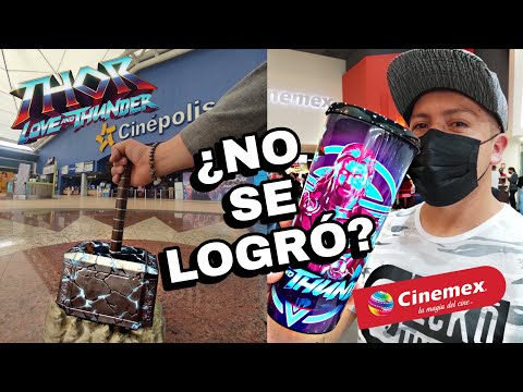 Coleccionables CINEPOLIS y CINEMEX en el ESTRENO de THOR ?