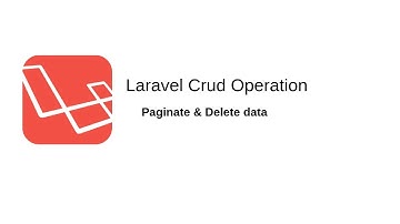 How to insert,update,delete data in laravel with pagination || paginate & delete data || Last Part