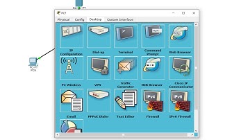 إعداد خادم توزيع العناوين المنطقية DHCP Server في برنامج Packet tracer