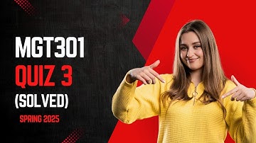 MGT301 Quiz 3 (Solved) Spring 2025 | The Web Cookies