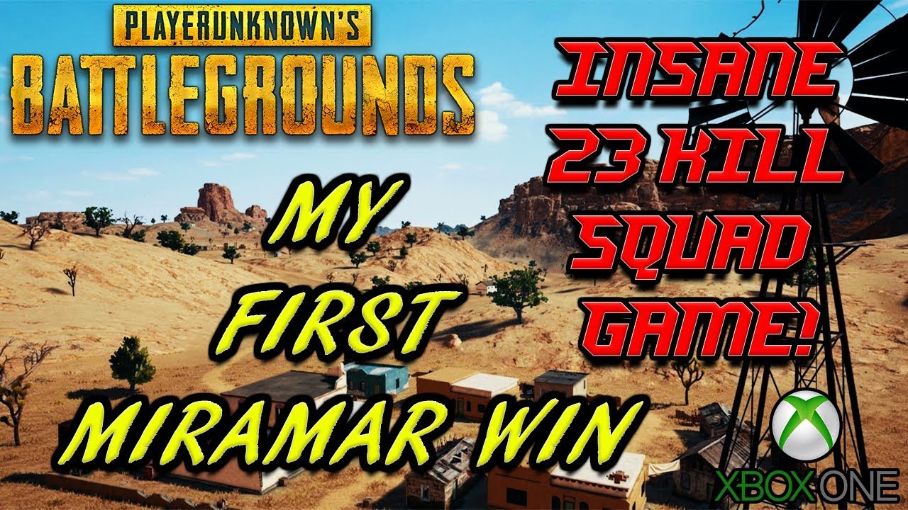 snake oil MY FIRST WIN ON MIRAMAR! INSANE 23 KILL SQUAD GAME ON PUBG