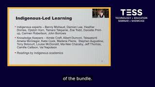Collaboration, Community-building & Haudenosaunee Foundations - Engaging with Indigenous Knowledge