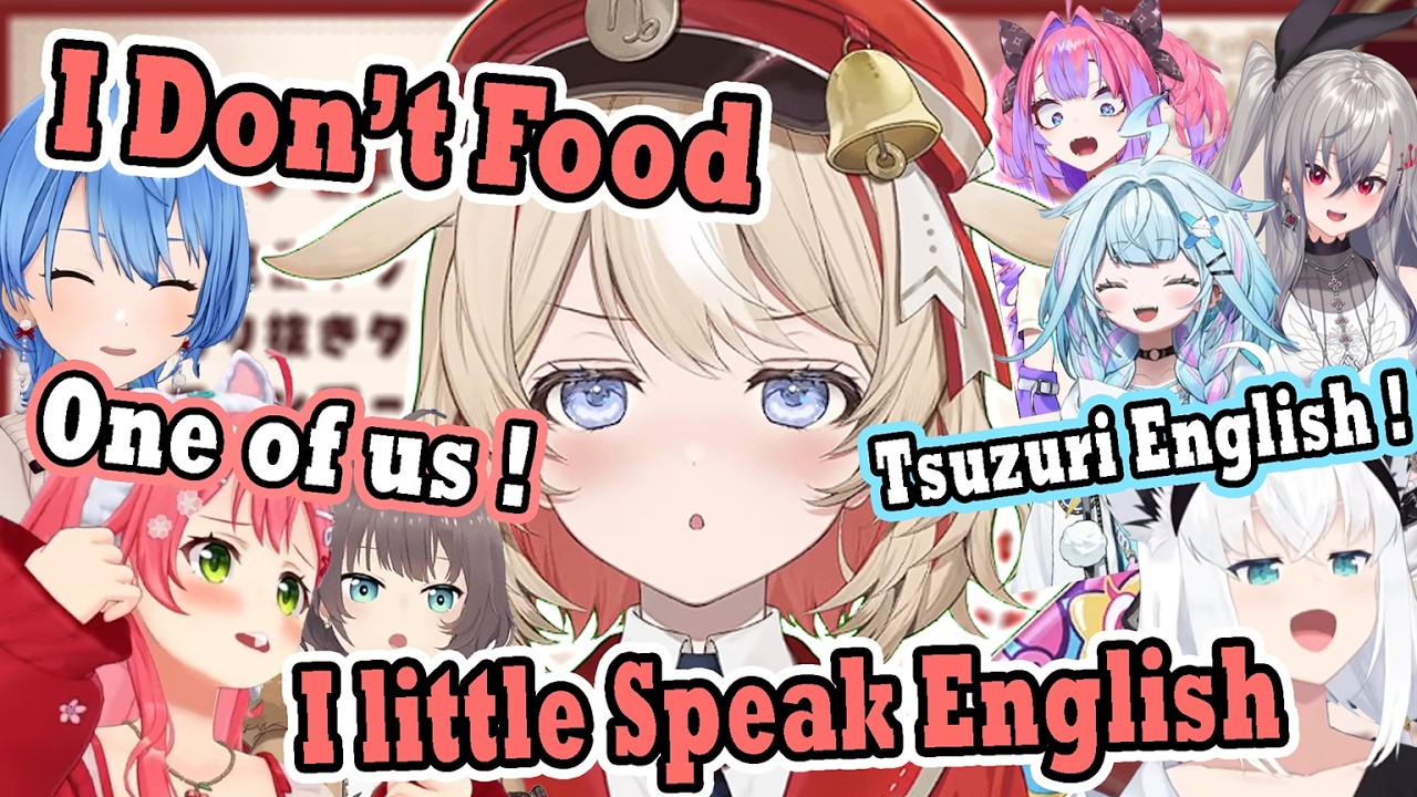 Miko & Others Get So Hyped When They Find Out Tsuzuri Is Also Bad at English !