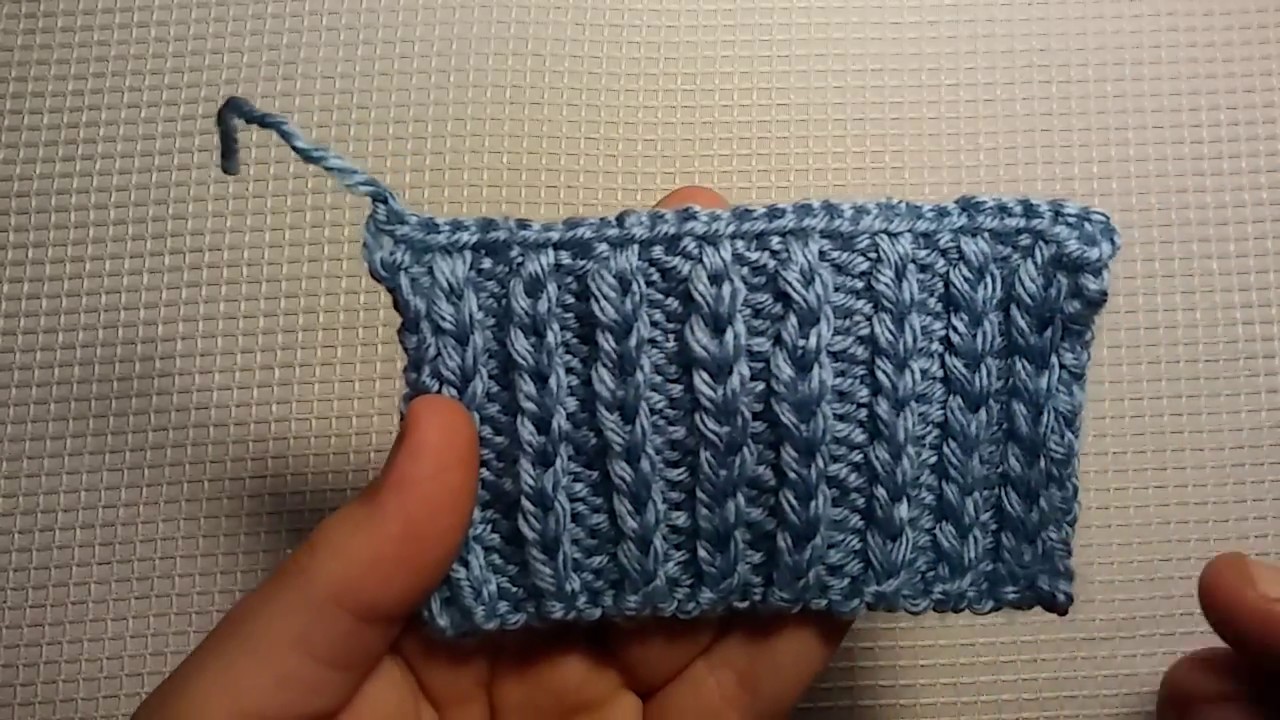 How To Knit The Slip Stitch Rib Beginner Friendly