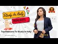 Why Study In Italy | Italy Highlights | Advantages Studying in Italy | Videsh Consultz