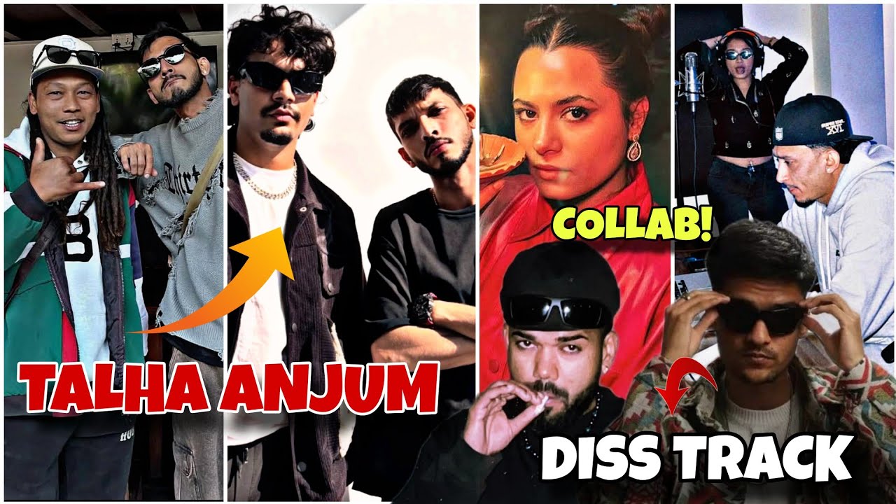 TALHA ANJUM FT NEPALI RAPPER 😱 DISS TO YABI BIG COLLAB | NAWAJ ,DMRITI & JAMSEY RATO RANI | NEWS 