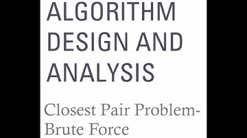 Closed Pair and Convex Hull Algorithm - Brute Force Approach