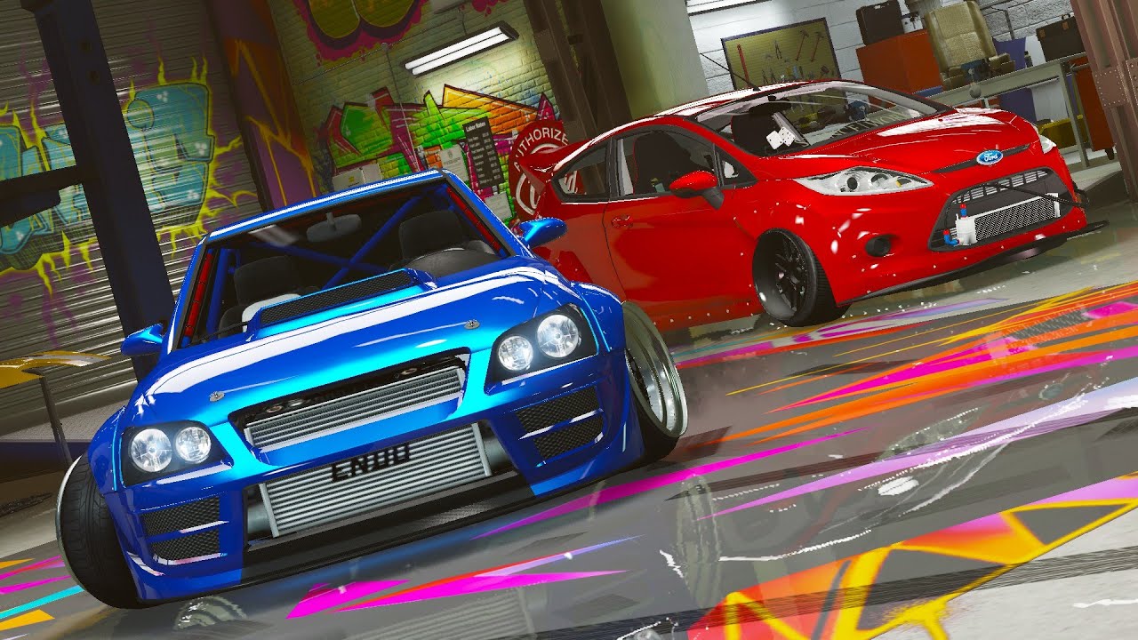 GTA 5 - Stanced Cars - YouTube