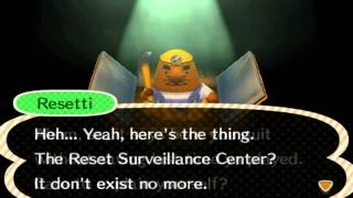 Animal Crossing: New Leaf - First Time Resetti