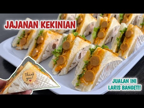 Resep Sandwich Roti Tawar Sosis